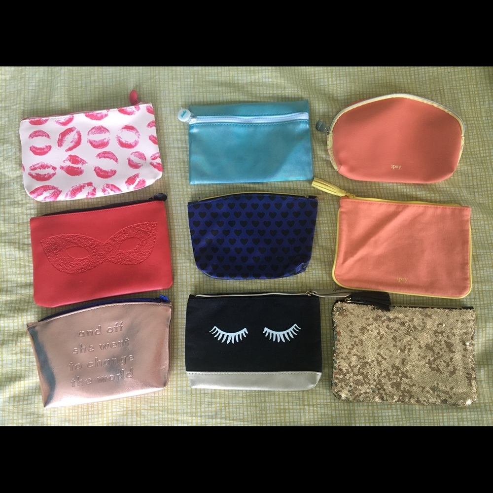 Ipsy Makeup Bags (BUNDLE)